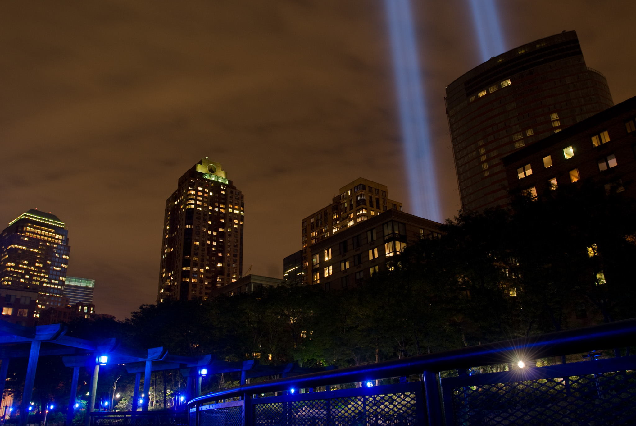9/11 Memorial Lights