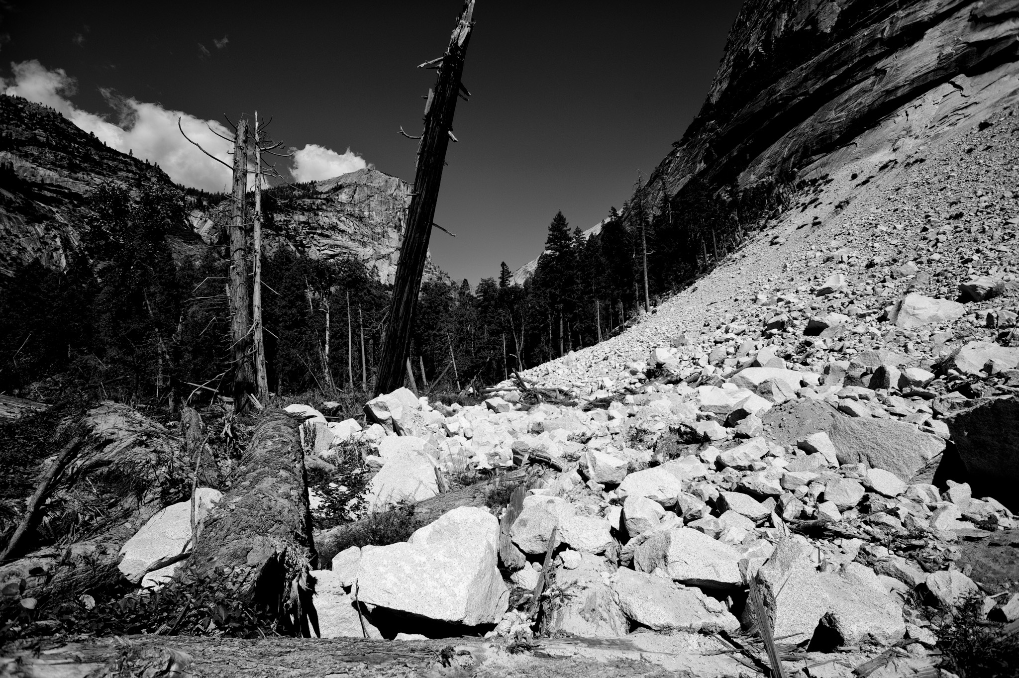 Ahwiyah Point rockfall